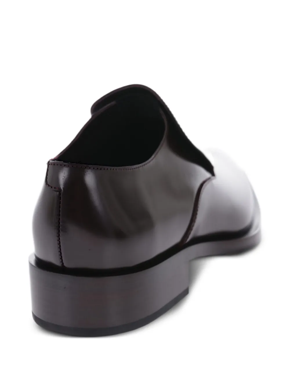 Jil Sander pointed leather loafers | Image 2
