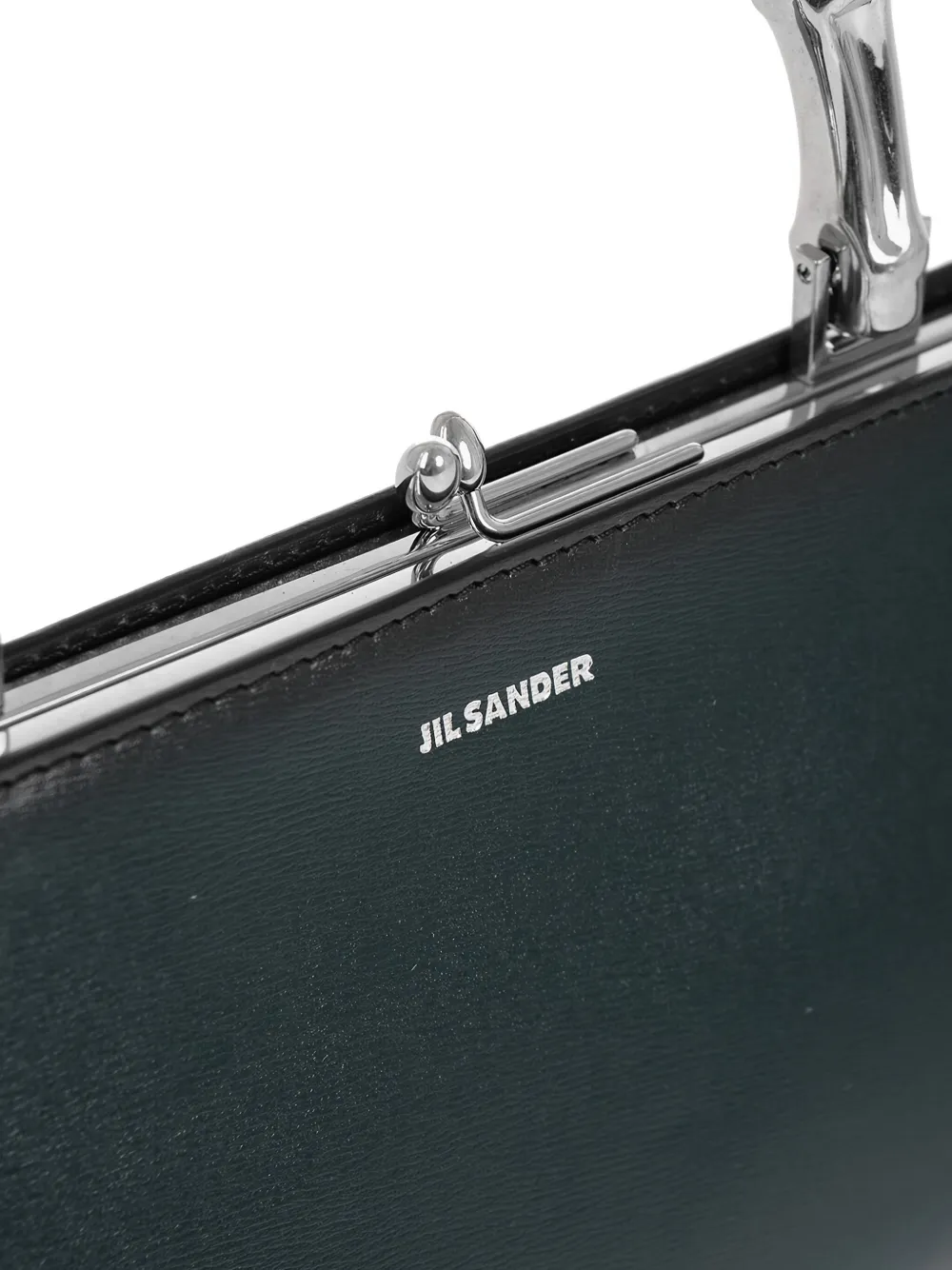 Jil Sander Leren handtas 301 GREEN