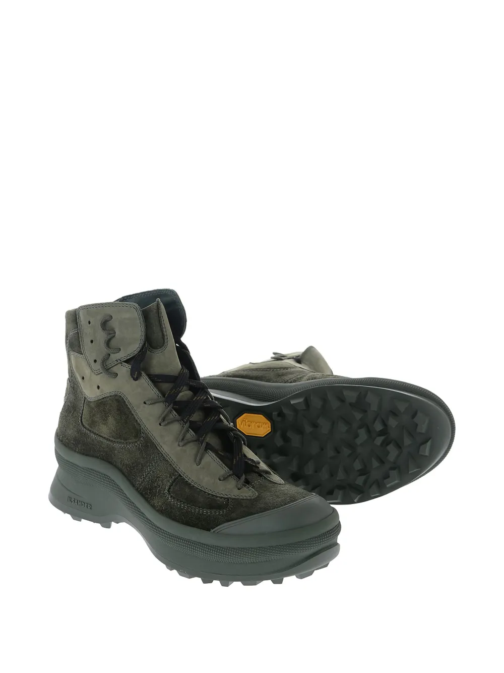 Jil Sander suede hi-top sneakers | Hi-Tops | Image 2