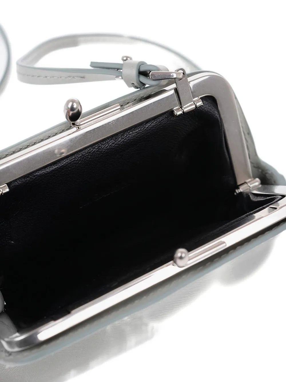 Jil Sander Leren crossbodytas Wit