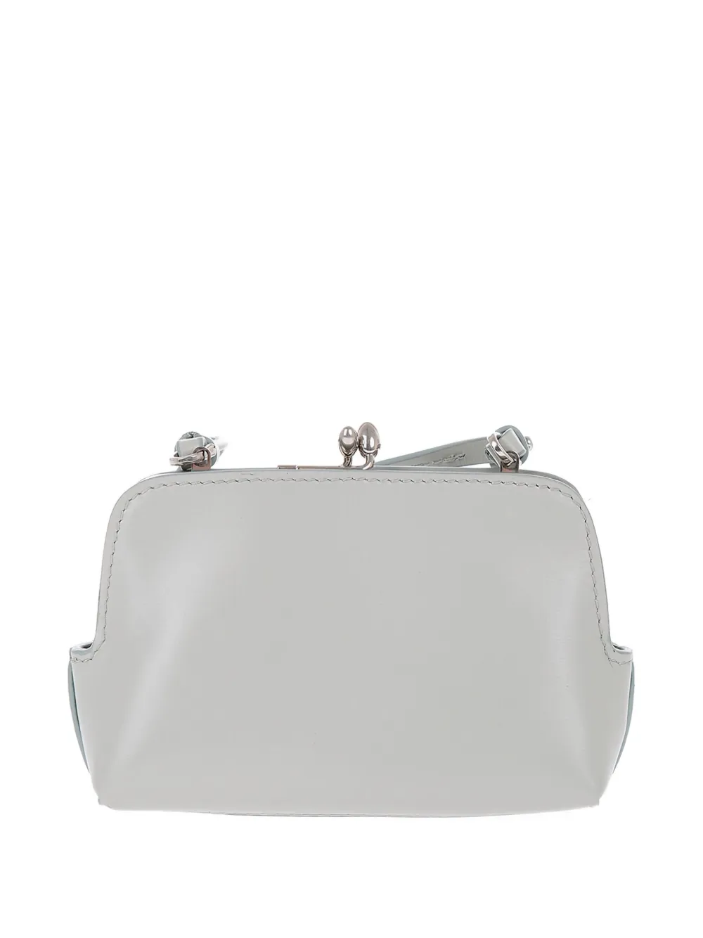 Jil Sander Leren crossbodytas Wit