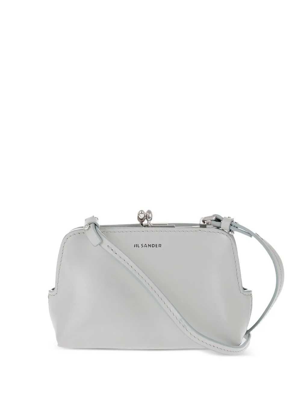 Jil Sander レザー ショルダーバッグ - ホワイト Jil Sander レザー ショルダーバッグ - ホワイト