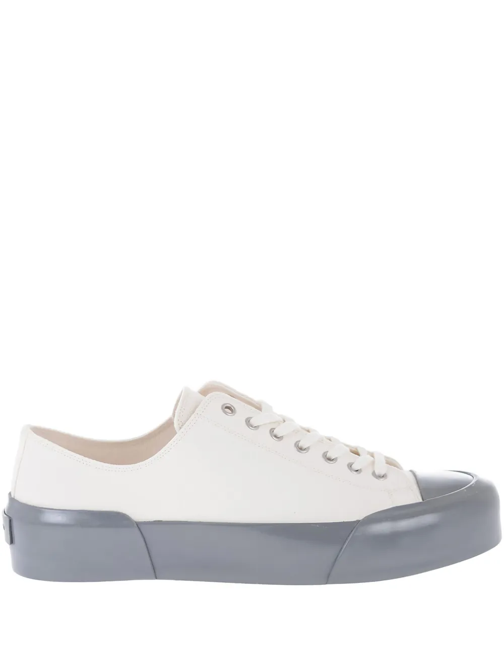 Jil Sander canvas sneakers White