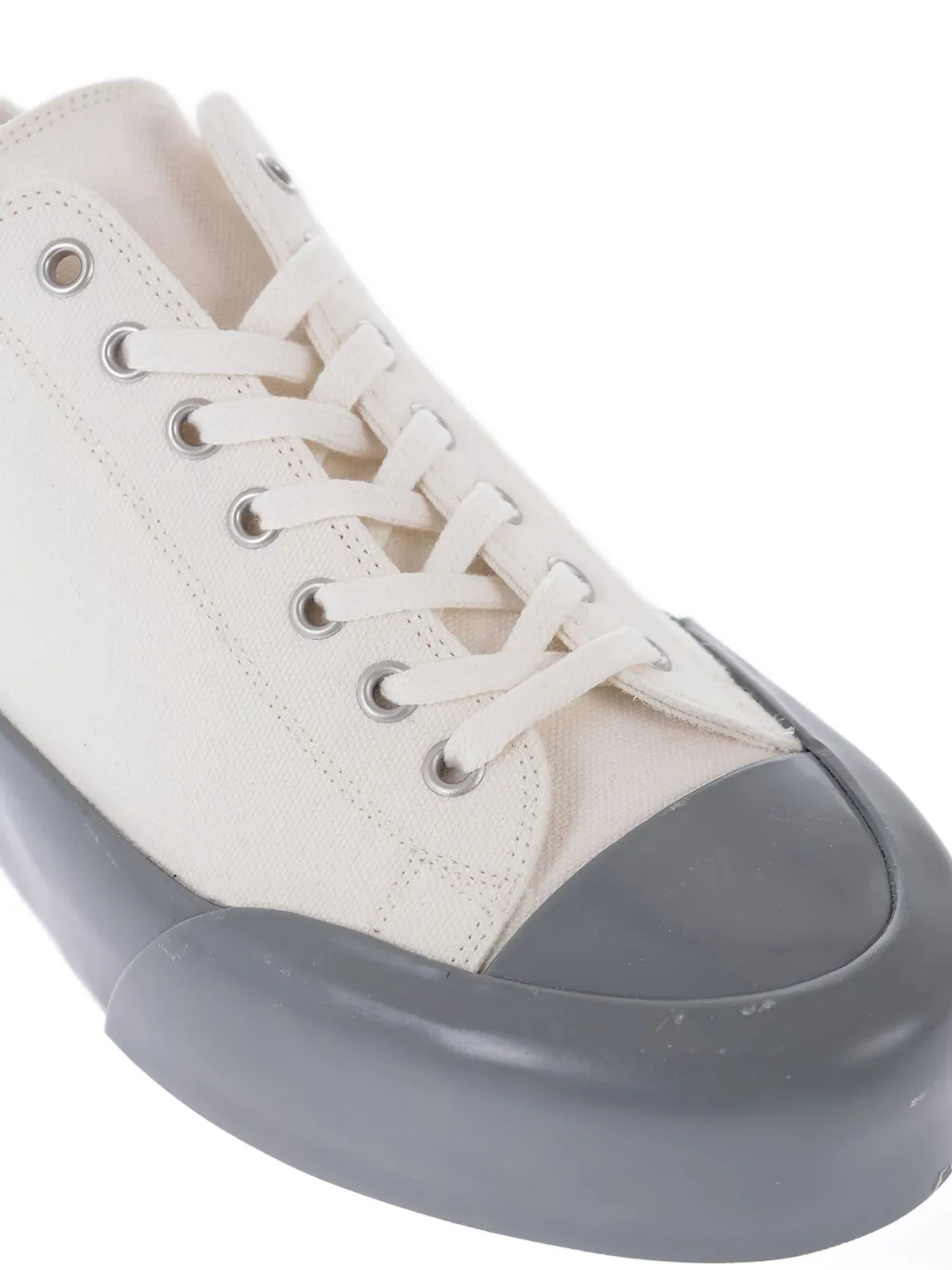 Jil Sander Canvas sneakers Wit
