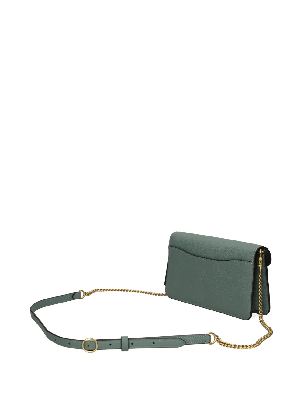 Coach Tabby clutch met ketting - Groen