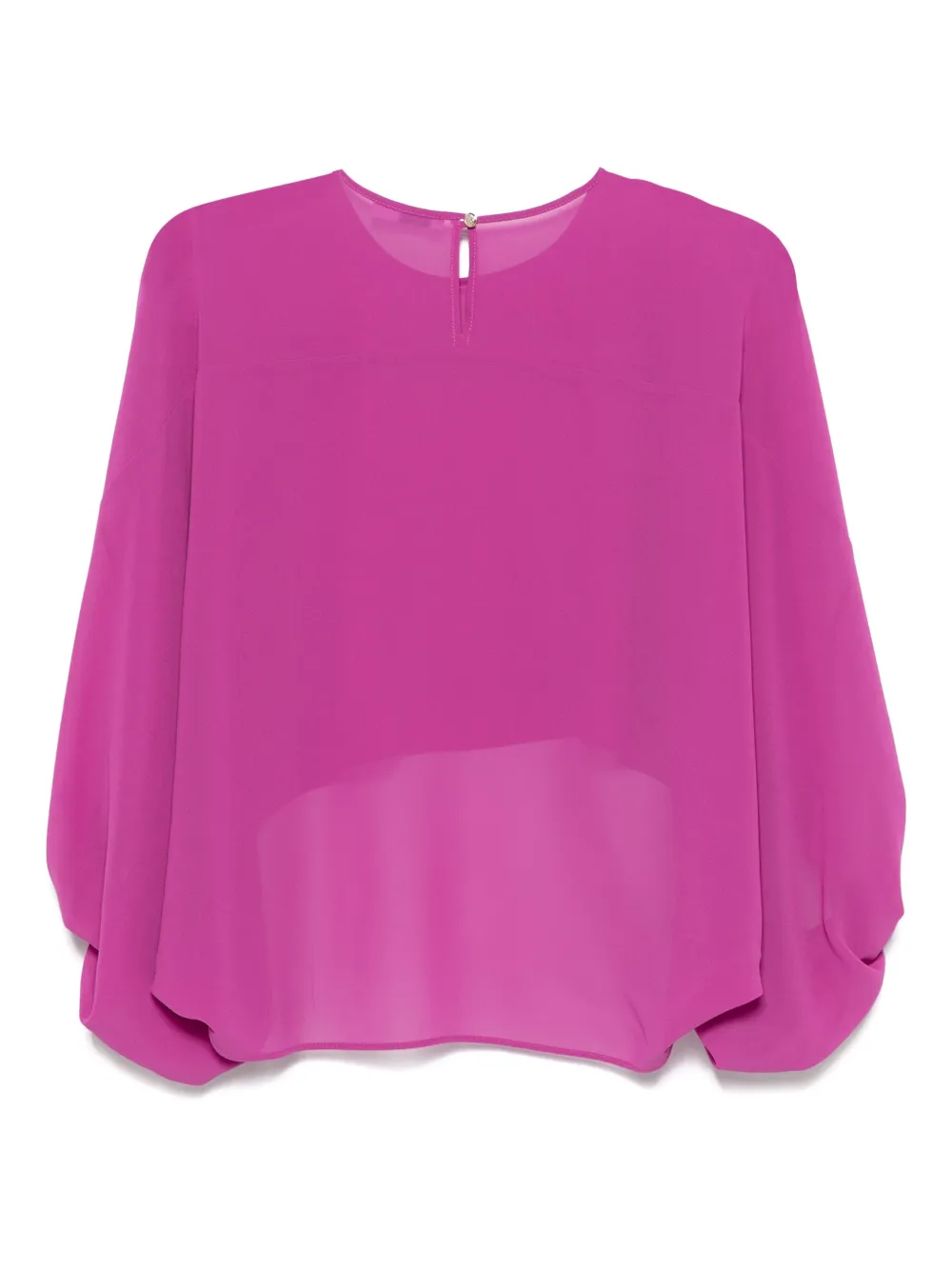 Patrizia Pepe Crêpe shirt - Paars