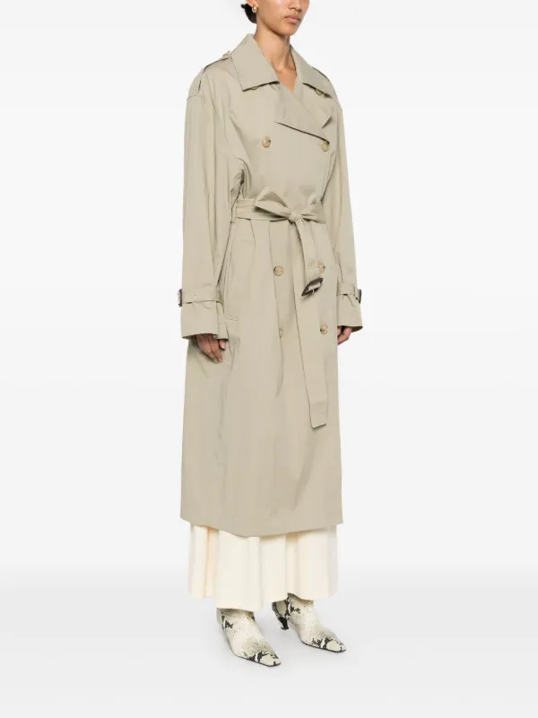 【TOTEME】Crisp summer trench トレンチコート/ 各色 Crisp summer trench clay – TOTEME