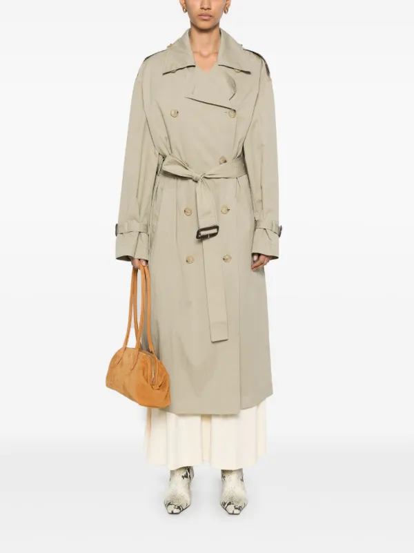 TOTEME Crisp Summer Trench Coat | Neutrals | FARFETCH
