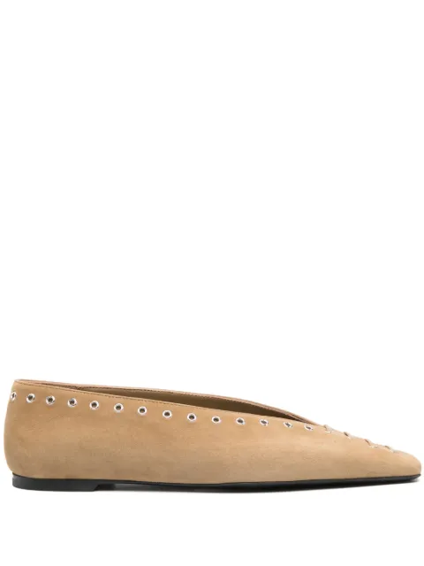 TOTEME flats de gamuza