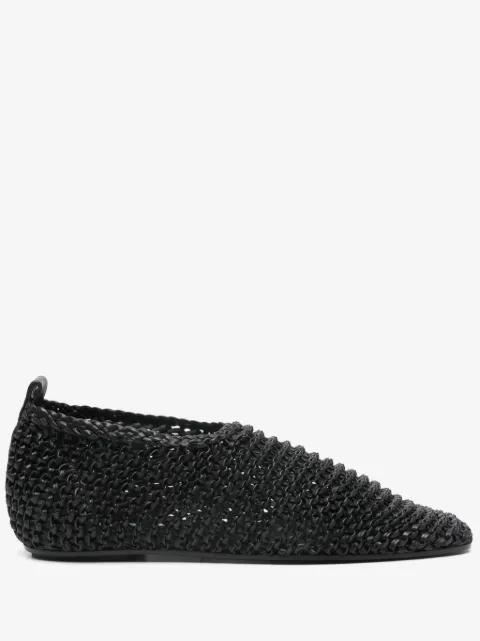 TOTEME woven ballet flats