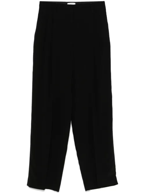 Pantalon droit à design plissé - TOTEME - Modalova