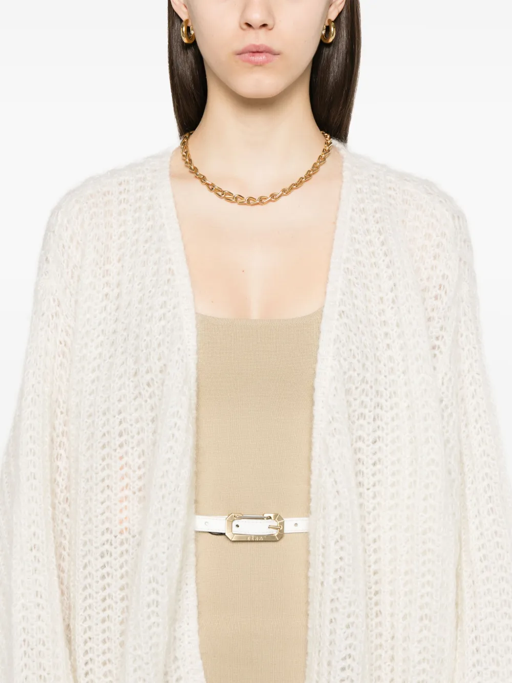 TOTEME Vest met pofmouwen Wit