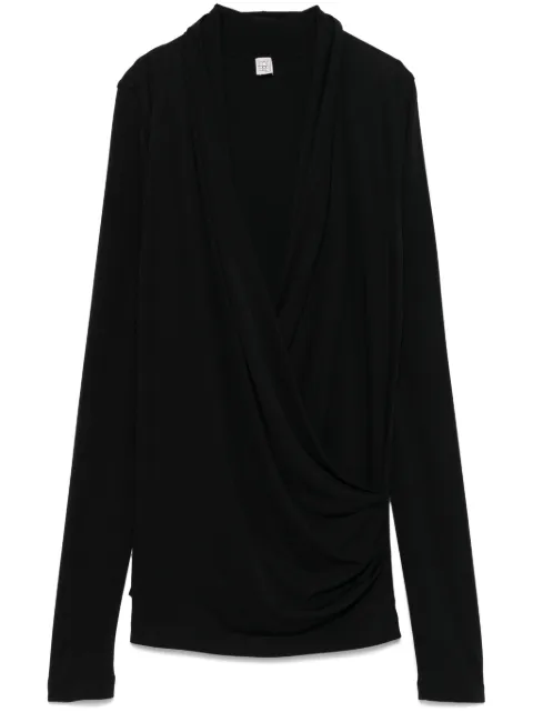 TOTEME blusa superpuesta