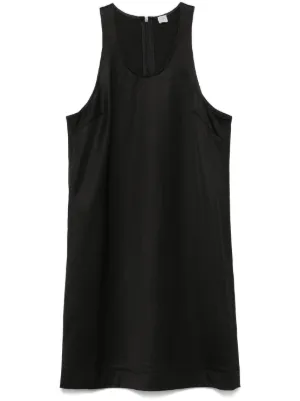 【TOTEME】スクープネック ノースリーブ ミニドレス TOTEME スクープネック ミニドレス | ブラック | FARFETCH JP