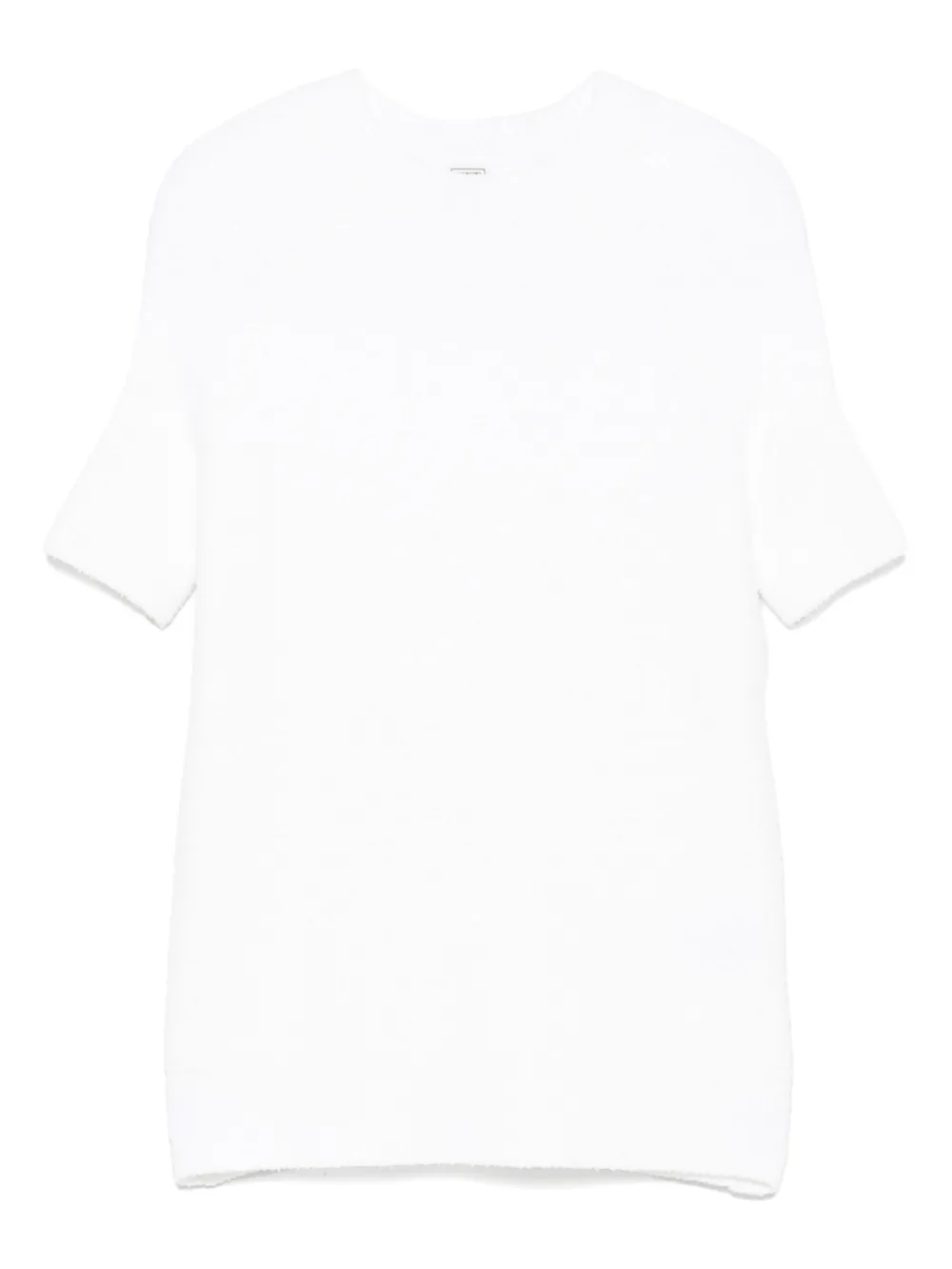 TOTEME Terry T-shirt Wit