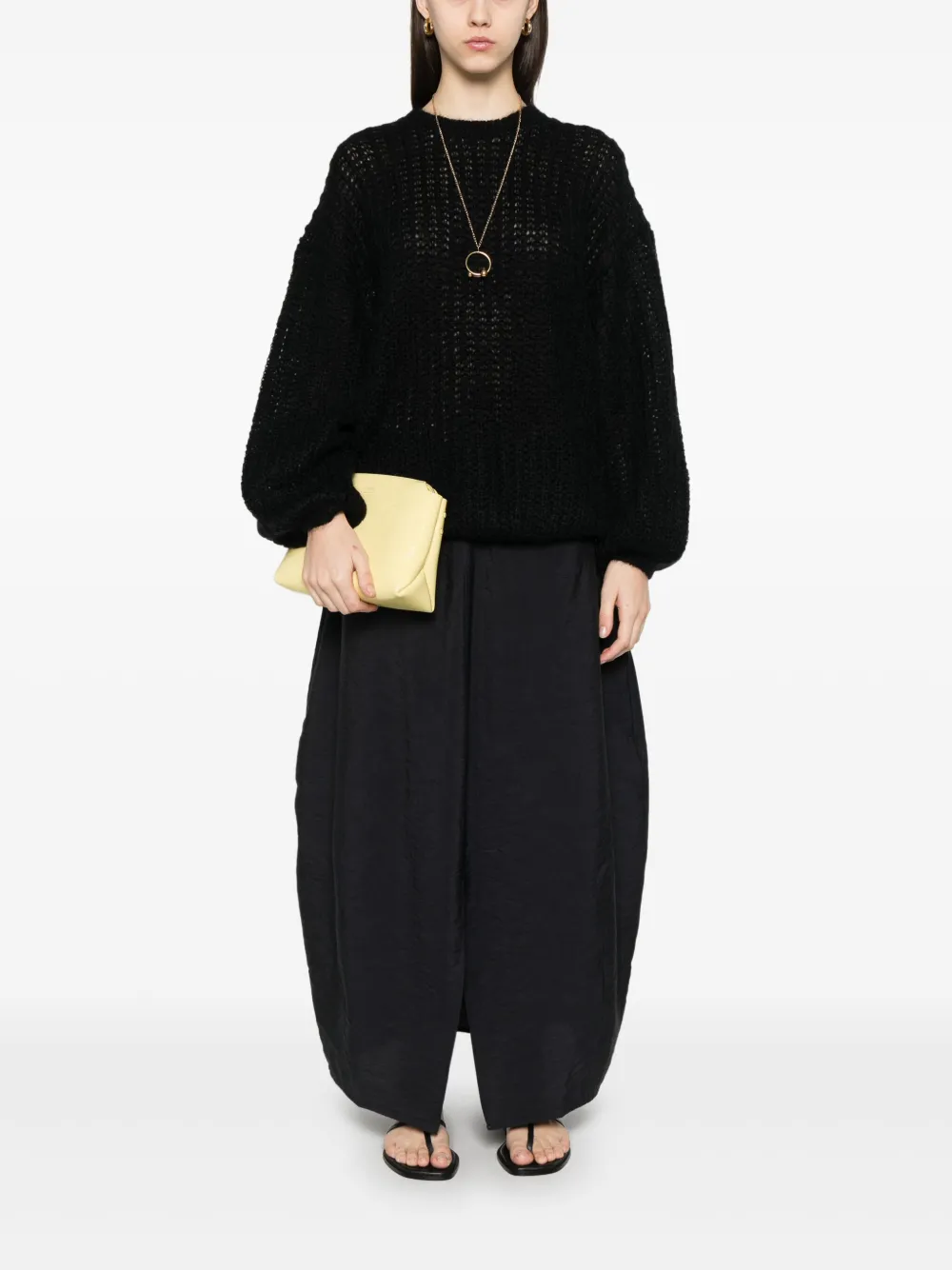 TOTEME Puffed sweater | Knitted Sweaters | Image 2