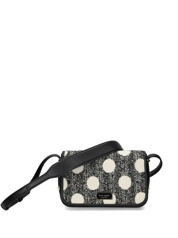 Kate Spade ツイード ショルダーバッグ | ブラック | FARFETCH JP