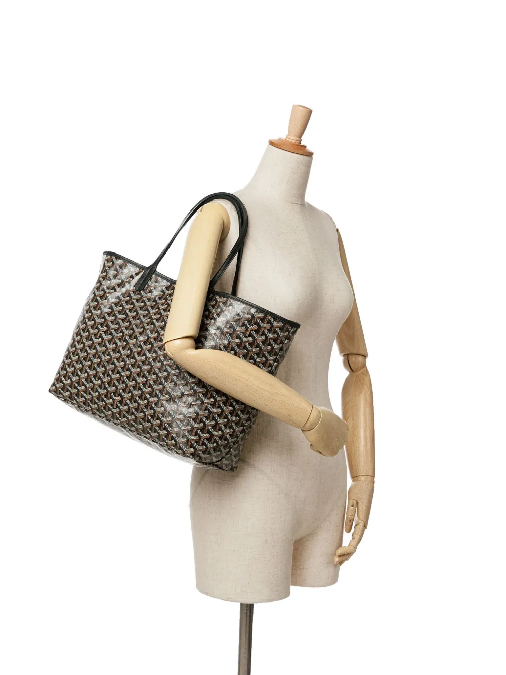 Goyard Pre-Owned 2021 Goyardine Saint Louis PM shopper - Zwart