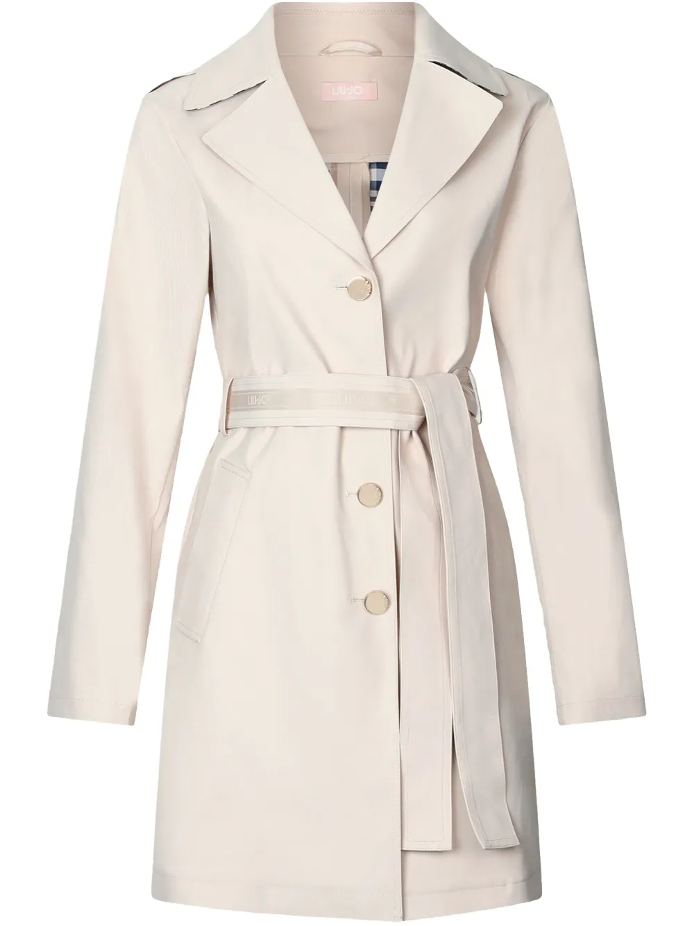 LIU JO belted trench coat - Tons neutres