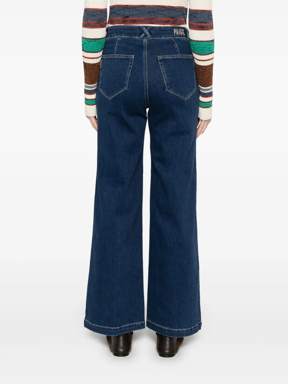 PAIGE Jeans Anessa 31" a gamba ampia | Abbigliamento | Image 4