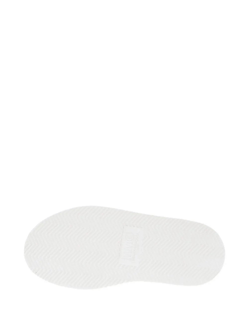 Maison Margiela platform lace-up sneakers Orange