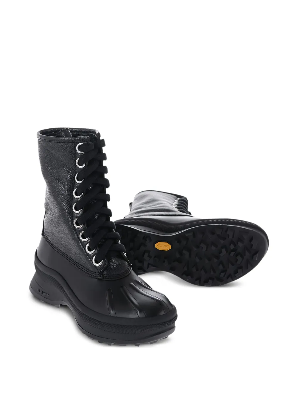 Jil Sander leather combat boots | Biker Boots | Image 2