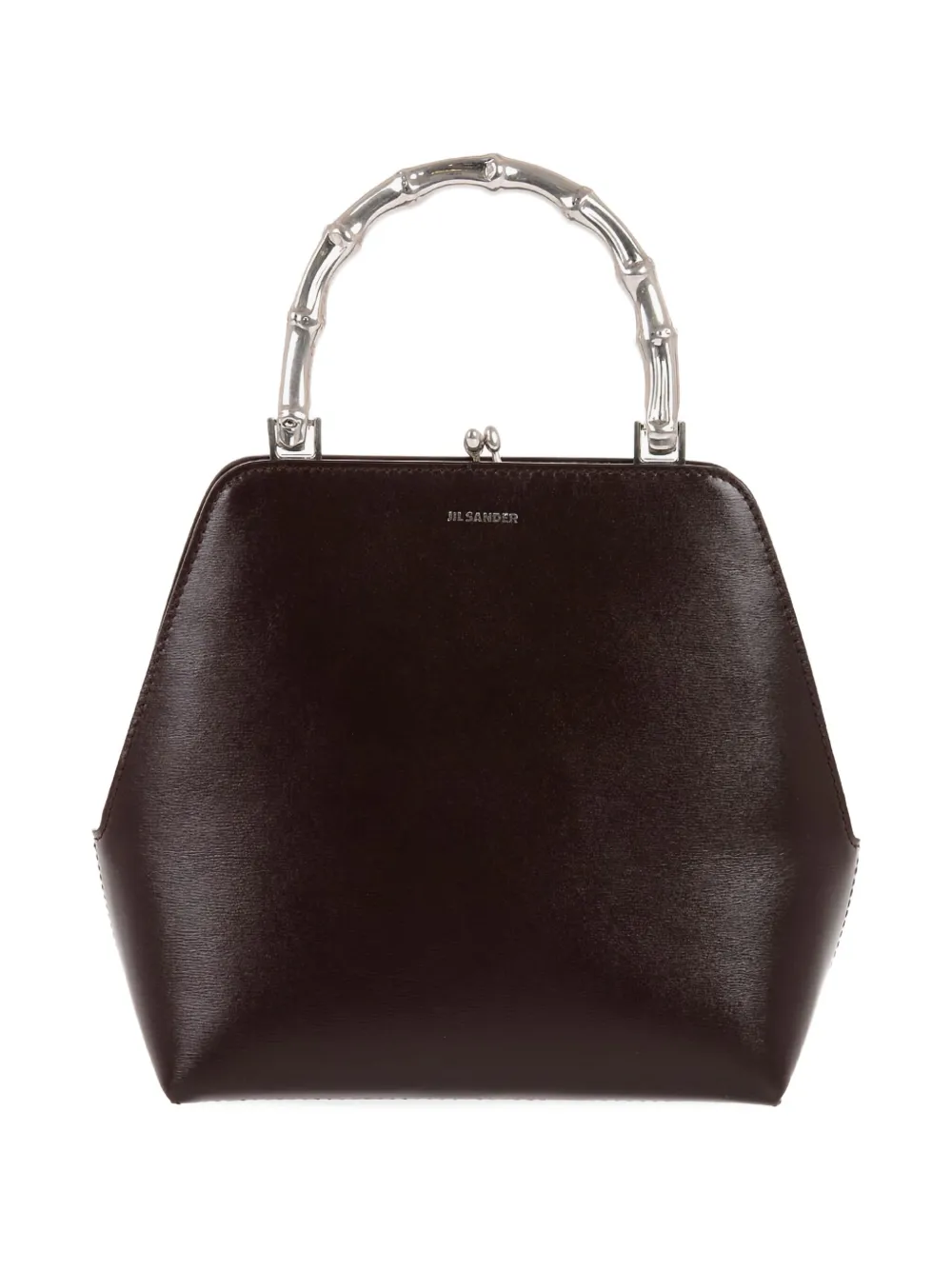 Jil Sander Leren handtas Rood