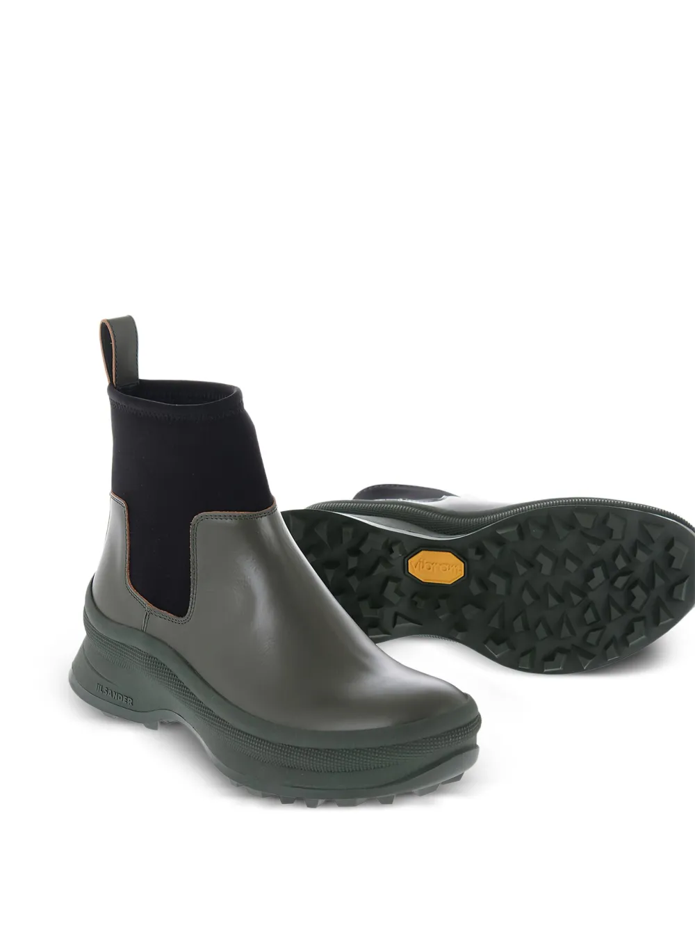 Jil Sander low boots Green