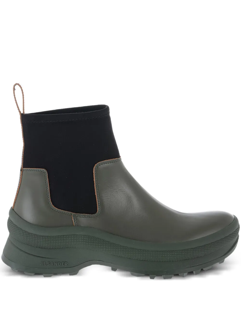 Jil Sander low boots | Green | Image 1