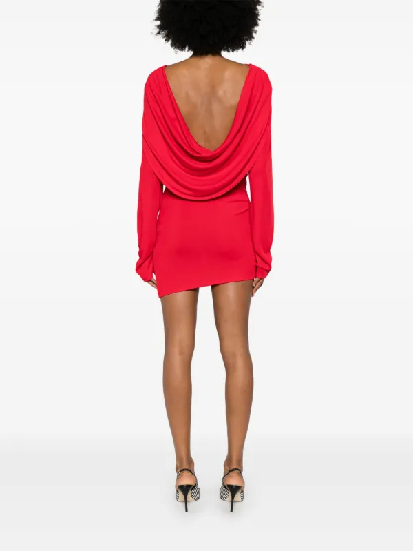 【JACQUEMUS】ドレープミニドレス ブラック Jacquemus ドレープ ミニドレス | ブラック | FARFETCH JP