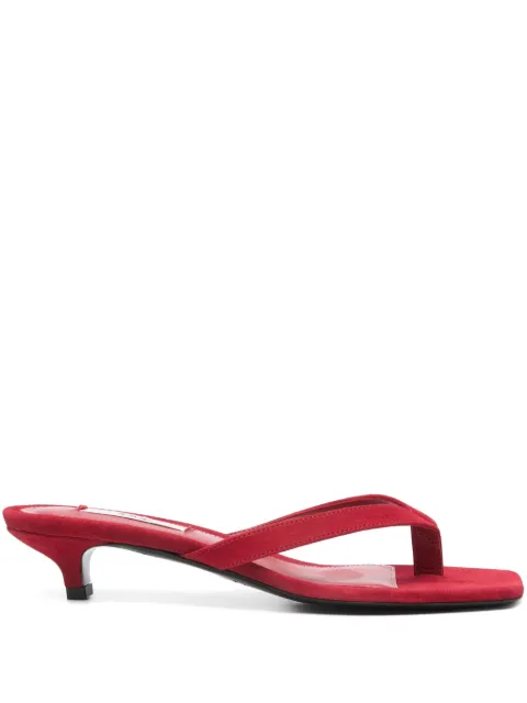TOTEME Mules aus Wildleder 40mm