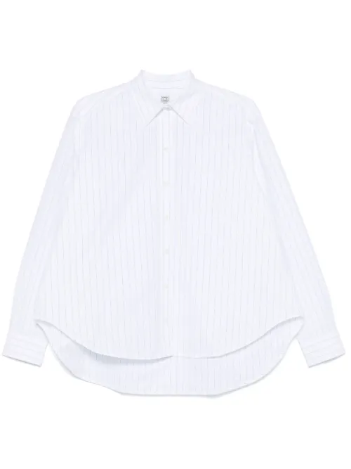 TOTEME chemise à rayures - Blanc - TOTEME - Modalova