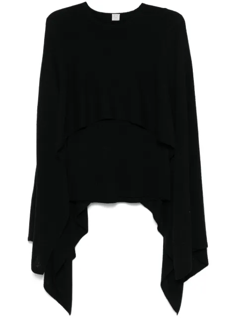 TOTEME cape-design sweater