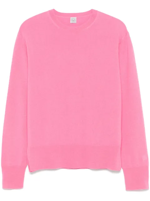 TOTEME crew-neck cashmere sweater