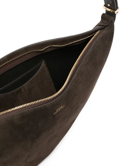 TOTEME suede scooped sling shoulder bag 252WAL2276LE0004 - 3