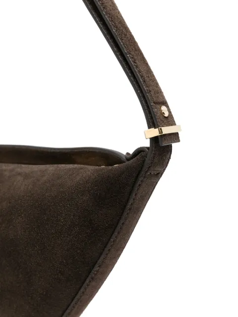 TOTEME suede scooped sling shoulder bag 252WAL2276LE0004 - 2