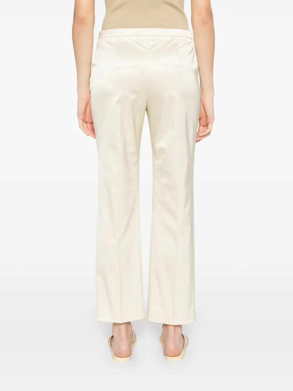 TOTEME Straight broek Beige