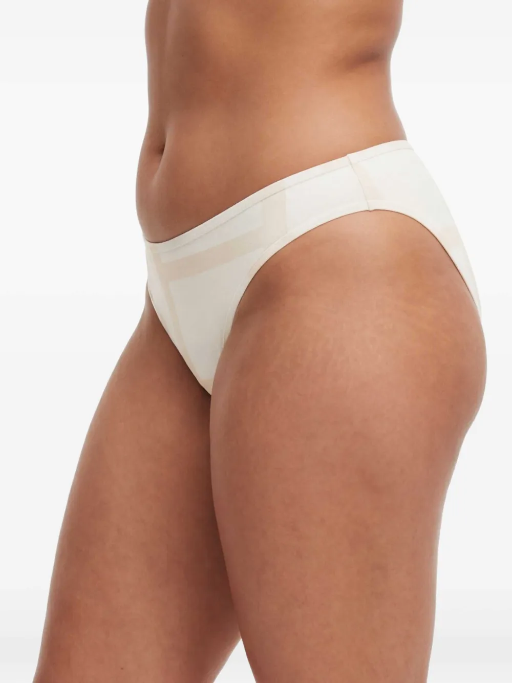 TOTEME Bikinislip met monogram Beige