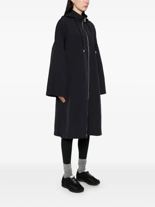 TOTEME Windbreaker Coat | Blue | FARFETCH