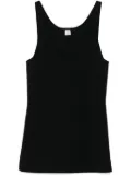 TOTEME knitted tank top - Black