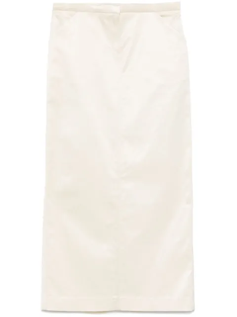 TOTEME Straight midi skirt 