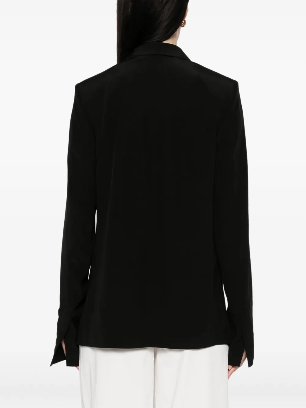 TOTEME Blazer met enkele rij knopen Zwart