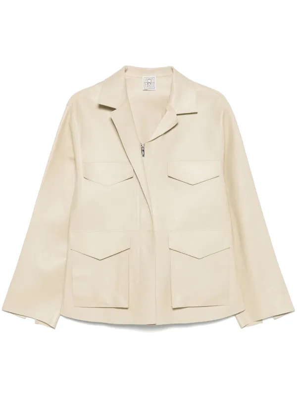 TOTEME Army Jacket | Neutrals | FARFETCH