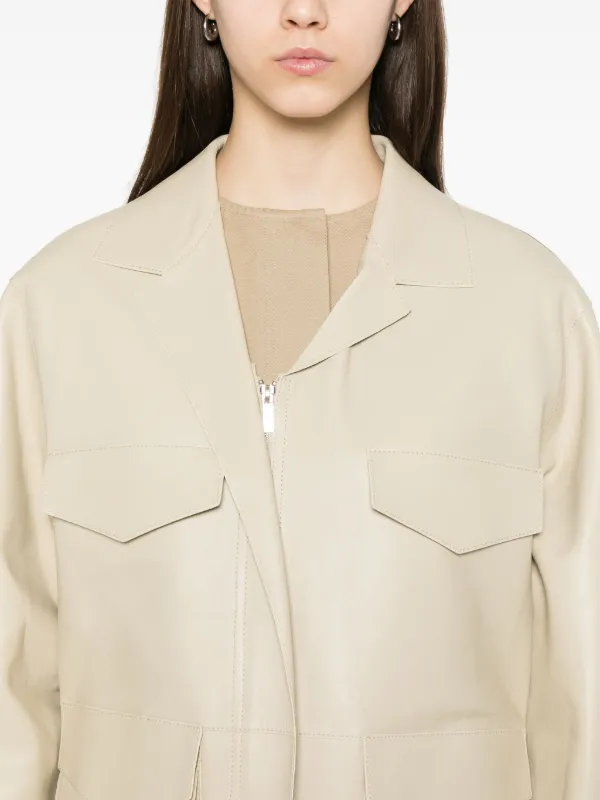 TOTEME Army Jacket | Neutrals | FARFETCH