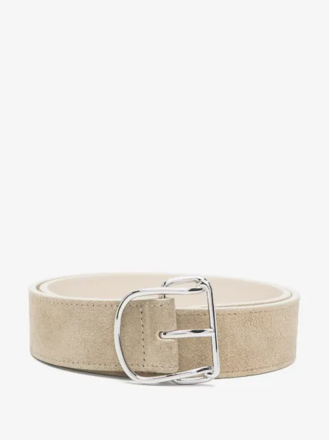 TOTEME swirl suede belt