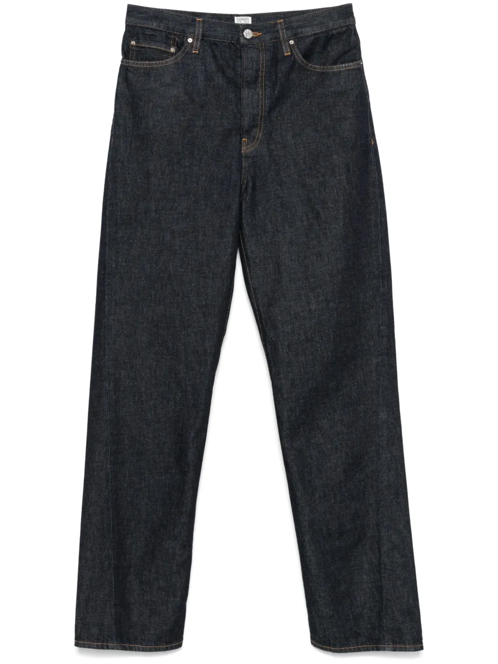 twisted-seam jeans