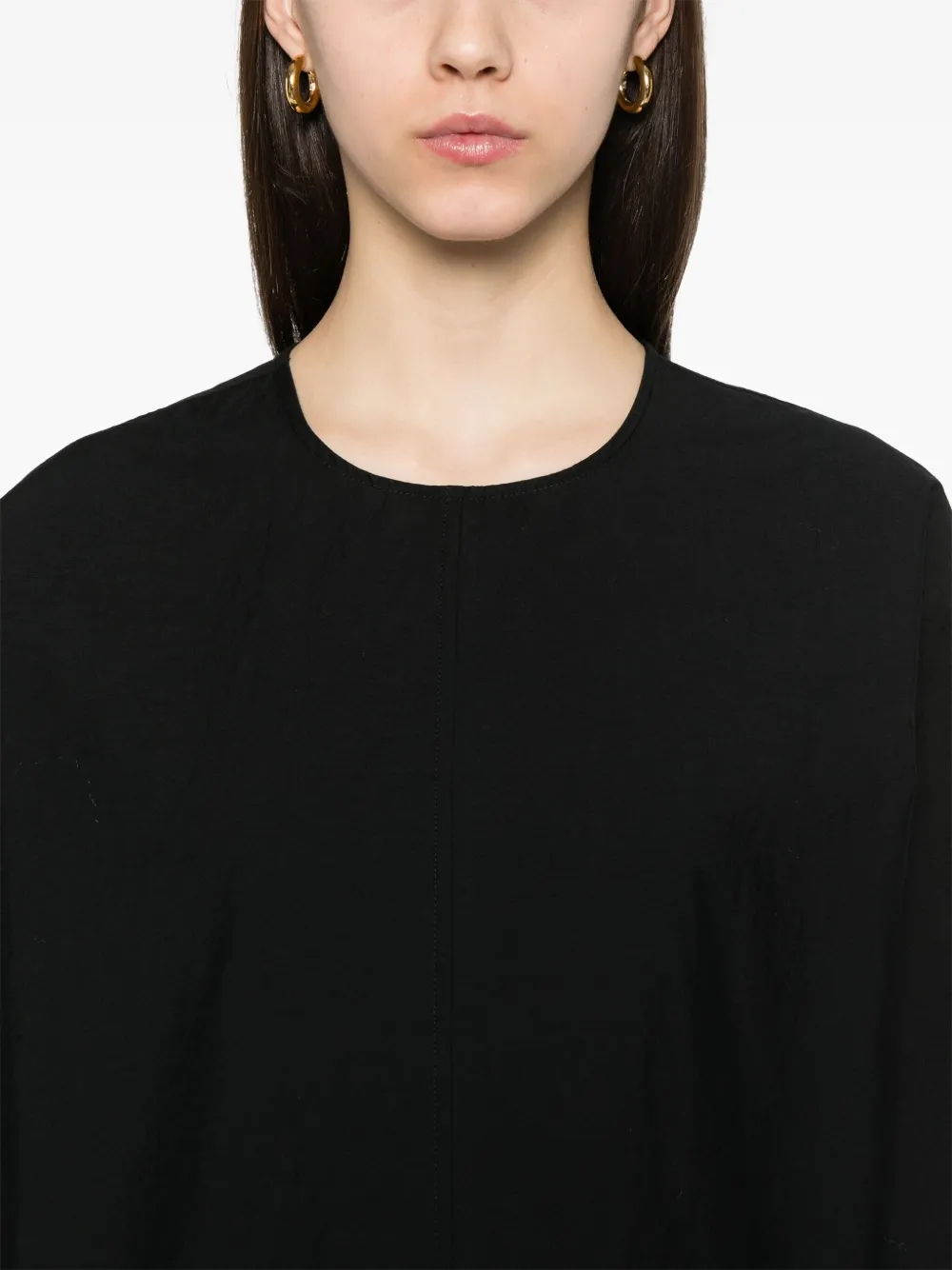 TOTEME Blouse met vleermuismouwen Zwart