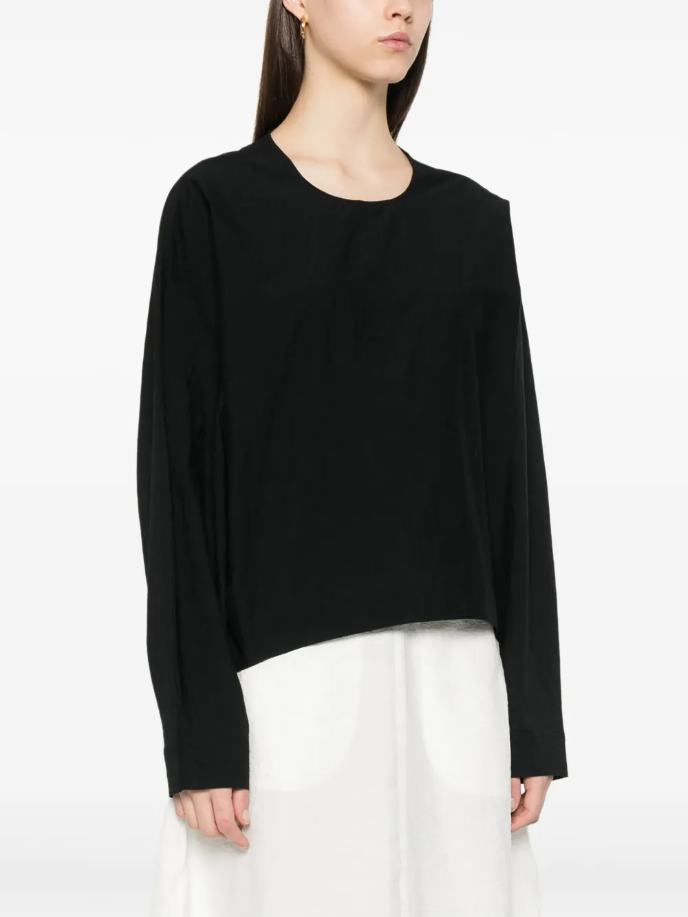 TOTEME Blouse met vleermuismouwen Zwart