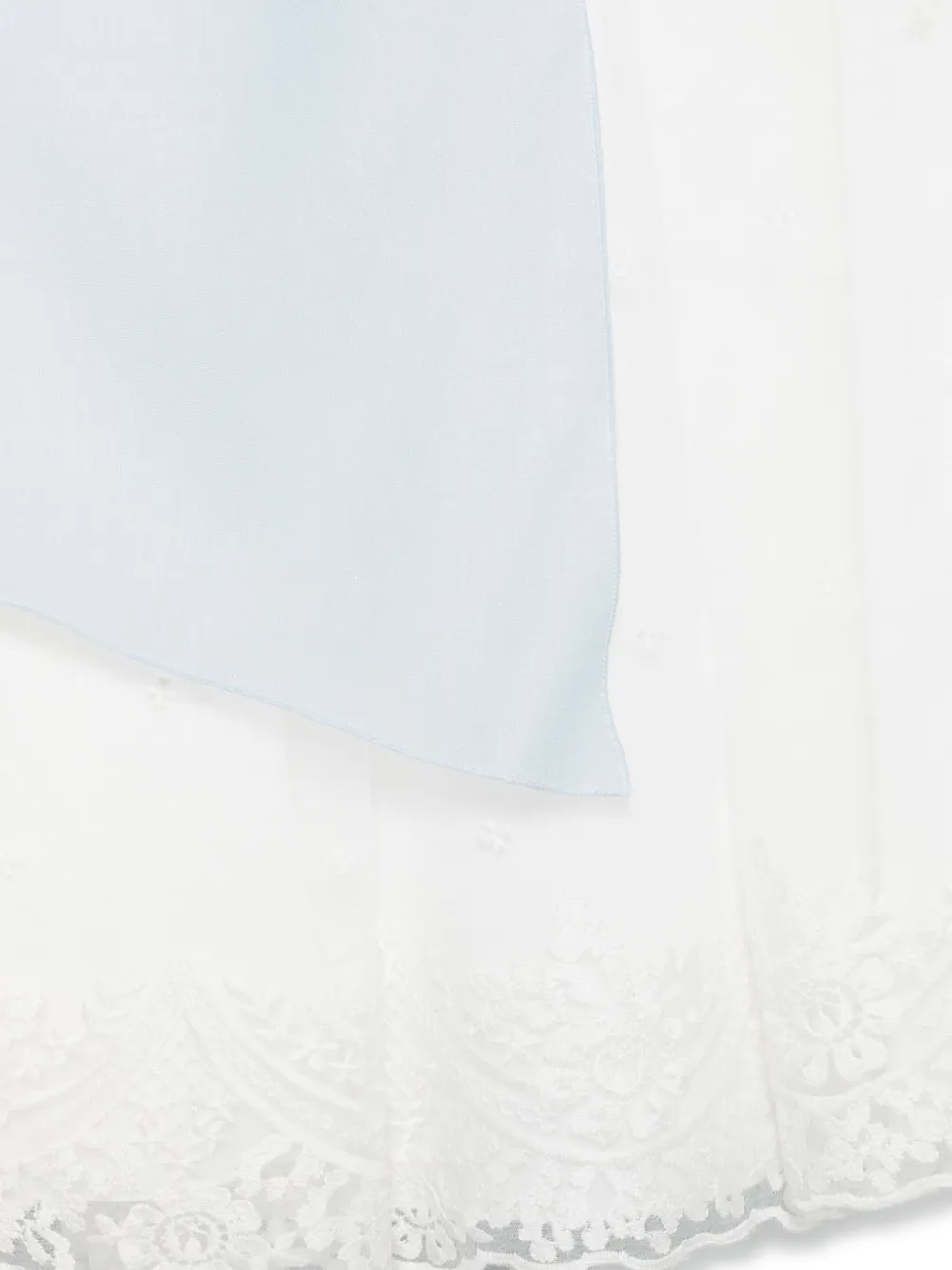 Shop Amaya Bow-detail Dress In White