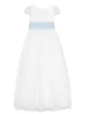 AMAYA bow-detail dress - White